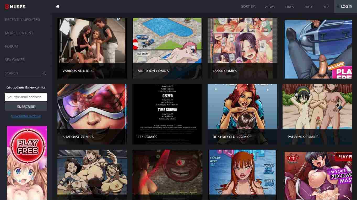 Best Sex Comics Site